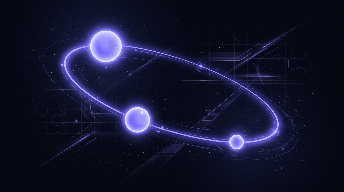 Три сферы разного размера на орбите — классы моделей Gemini
