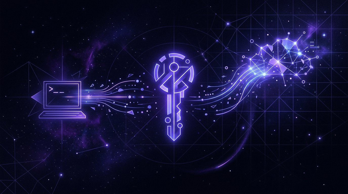 Настройка API-ключа для AI-ассистента в IDE — схема подключения